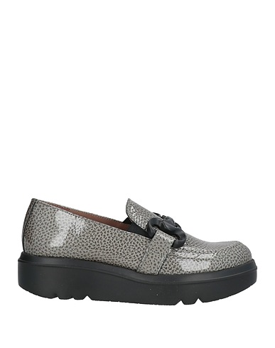 WONDERS Loafers Grey Leather