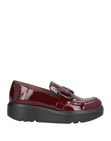 WONDERS Loafers Burgundy Leather