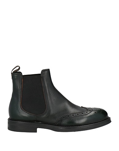 FABI Ankle boot Dark green Calfskin