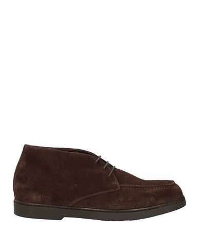 DOUCAL'S Ankle boot Dark brown Leather