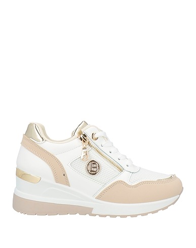 LAURA BIAGIOTTI Sneakers White Textile fibres, Other Fibres