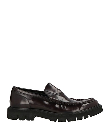 GEORGE HOL'S Loafers Burgundy Leather