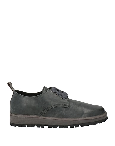 PANCHIC Laced shoes Grey Leather