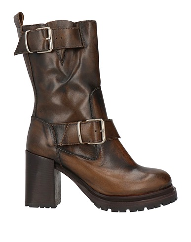 THE S Stiefelette Braun Leder