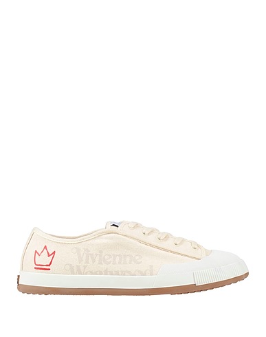VIVIENNE WESTWOOD Sneakers Cream Textile fibres