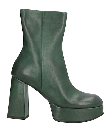 IXOS Ankle boot Dark green Leather