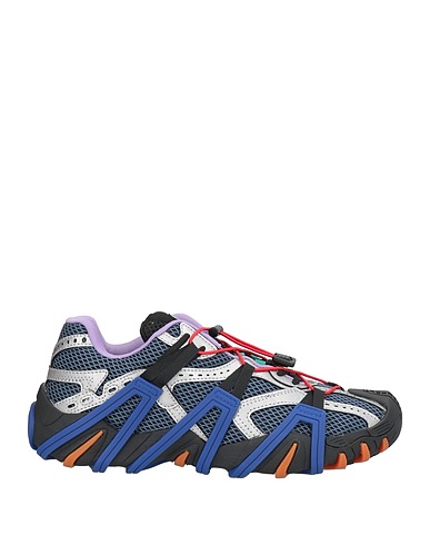 DIESEL Sneakers Slate blue Polyester, Polyurethane