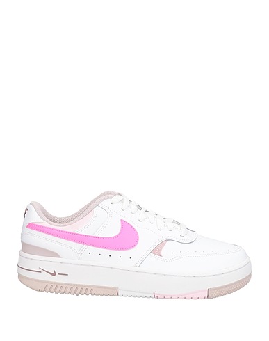 NIKE Sneakers White Leather, Synthetisches Material