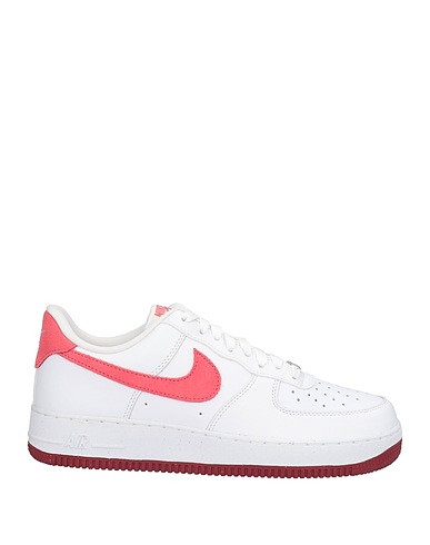 NIKE Sneakers White Leather, Synthetisches Material