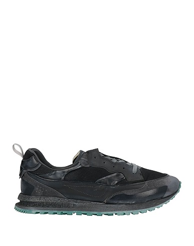 HIDNANDER Sneakers ARCHETYPAL Charcoal Leather, Textile fibers