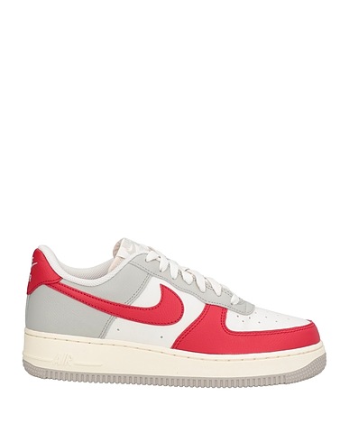 NIKE Sneakers White Leather, Textile fibers