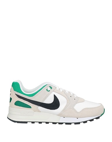 NIKE Sneakers Weiß Leder, Gewebefasern