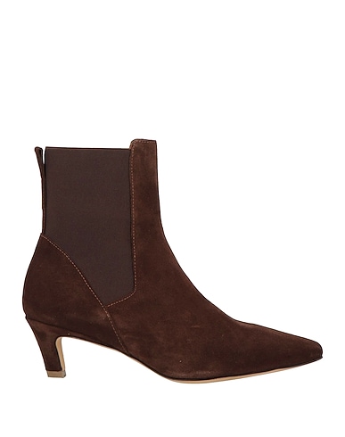 BIBI LOU Ankle boot Dark brown Leather