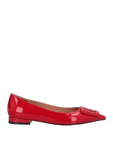 BIBI LOU Ballet flats Red Leather
