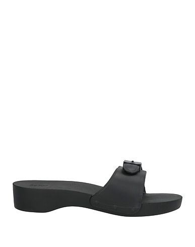 SCHOLL Sandals ICONIC Black Rubber