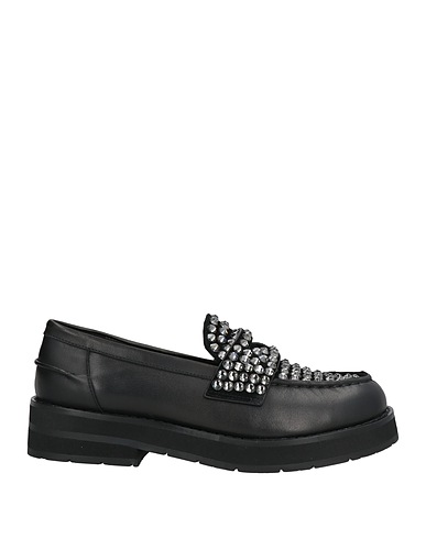 BIBI LOU Loafers Black Leather