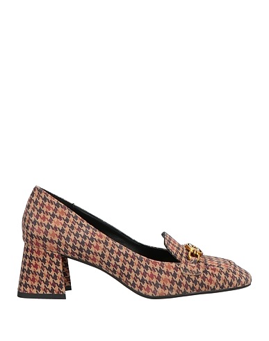 LOLA CRUZ Loafers Beige Leather
