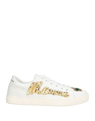 DOLCE&GABBANA Sneakers White 100% Calfskin
