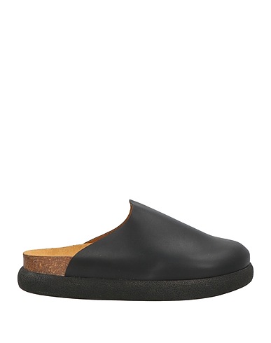 SCHOLL Mules and clogs Black Leather