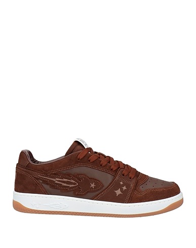 ENTERPRISE JAPAN Sneakers Dark brown Calfskin