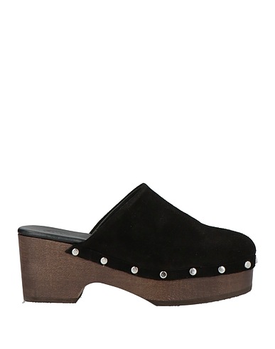 SCHOLL Mules et sabots ICONIC Noir Cuir