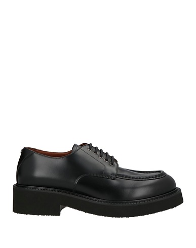 VALENTINO GARAVANI Schnürschuhe Schwarz Leder