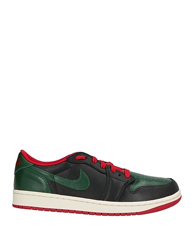 JORDAN Sneakers Dark green Leather