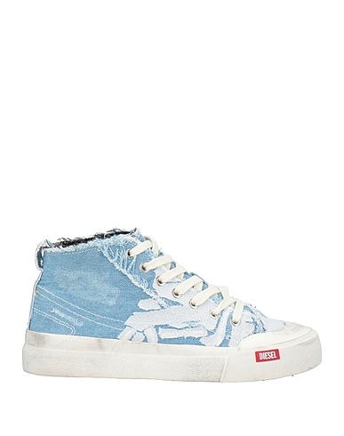 DIESEL Sneakers Blue Textile fibers