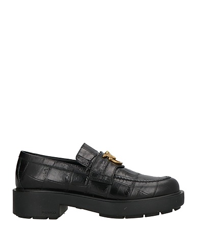 PINKO Loafers Black Leather