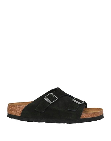 BIRKENSTOCK Sandalen Schwarz Leder