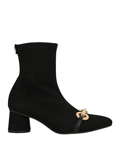 PEDRO MIRALLES Ankle boot Black Textile fibers