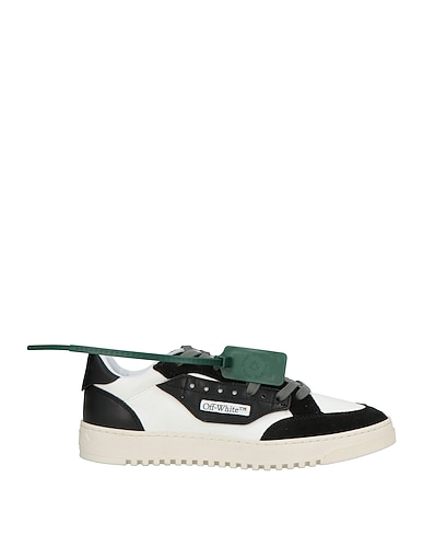 OFF-WHITE™ Sneakers White Leather, Textile fibers
