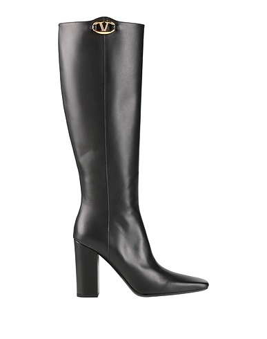VALENTINO GARAVANI Boots Black Leather