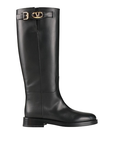 VALENTINO GARAVANI Boots Black Leather