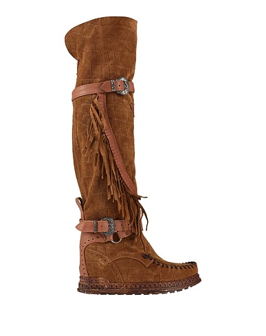 EL VAQUERO Boots Khaki Leather