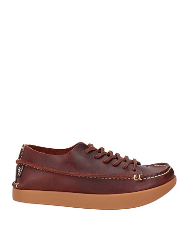 YOGI FOOTWEAR Laced shoes Chocolate brown Leather