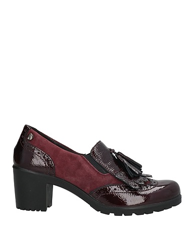 ENVAL SOFT Mocassino Prugna Pelle