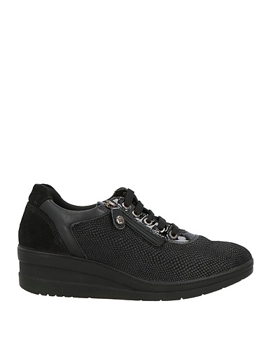 ENVAL SOFT Sneakers Negro Cuero, Fibras textiles