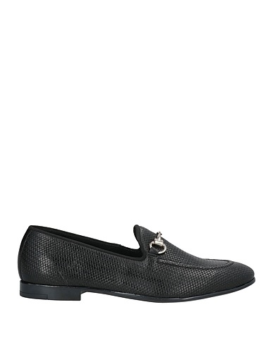 KEBO Loafers Black Leather