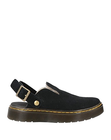 DR. MARTENS Mules and clogs Black Leather