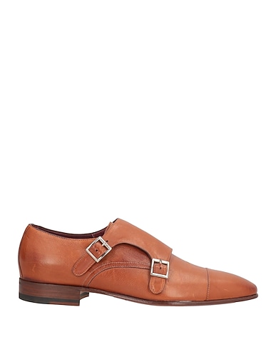 BORGIOLI Loafers Tan Leather