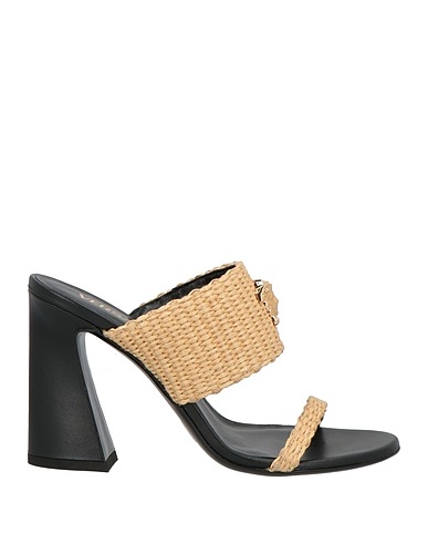 VERSACE Sandals Natural raffia