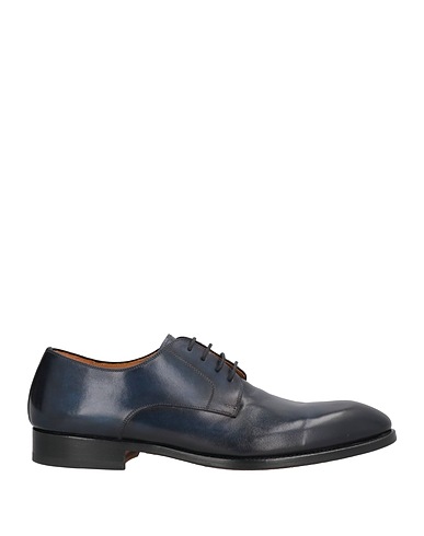 MAGNANNI Stringate Blu notte Pelle