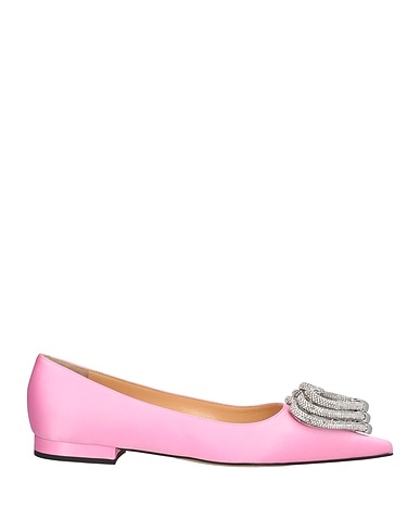 MACH & MACH Ballet flats Light pink Textile fibres