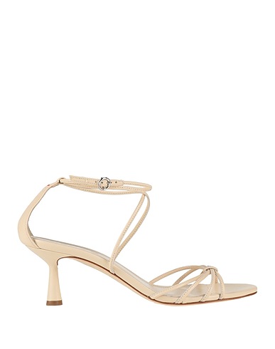 AEYDE Sandals Cream Leather