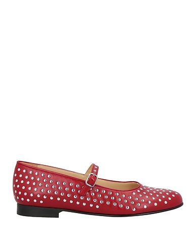 ALOHAS Footwear Red Leather
