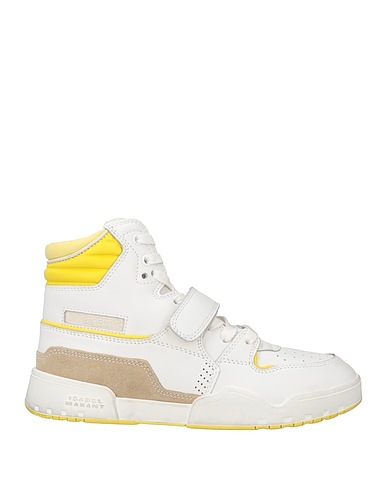 ISABEL MARANT スニーカー ホワイト 牛革 90% / 羊革（シープスキン） 10%