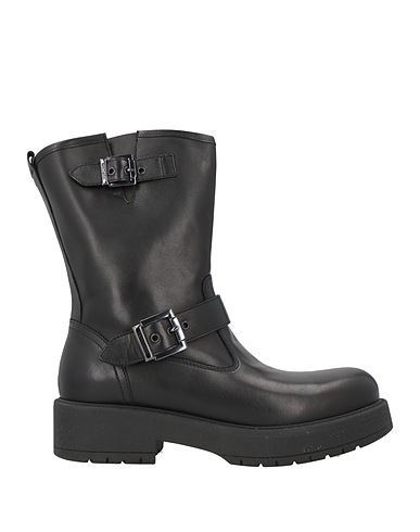 NERO GIARDINI Ankle boot Black Leather