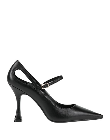 LOLA CRUZ Pump Black Leather