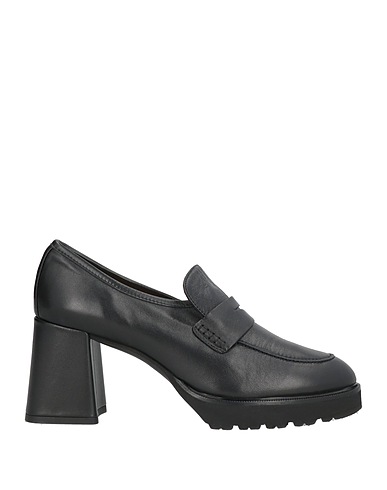 CALZAIUOLI TOSCANI Loafers Black Leather